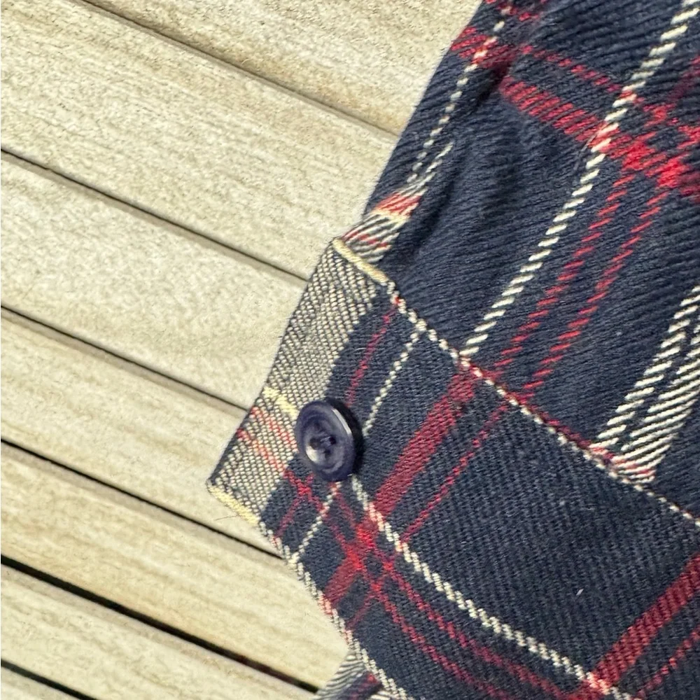 Ralph Lauren Girls Plaid Shirt Dress Size 6 Preppy Academia Fall Classic